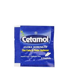 CETAMOL EXTRA STRENGTH 2 CAPS. PACK