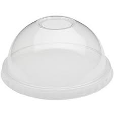 DOME LID  PLASTIC CUP VIC BAY 100 COUNT   12 OZ