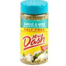 Mrs Dash Garlic & Herb Blend Seasoning 191G