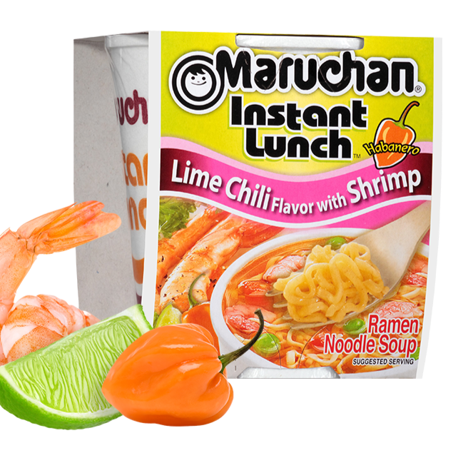 CUP SOUP LIME CHILI FLAVOR WITH SHRIMP