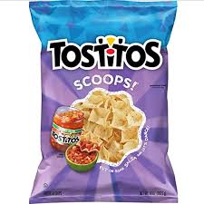 TOSTITOS TORTILLA SCOOPS CHIPS 10 OZ