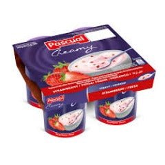 PASCUAL CREAMY STRAWBERRY 4PK (4X125G)