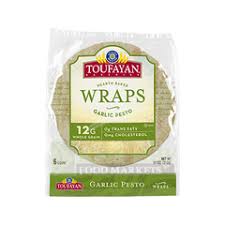 TOUFAYAN WRAP GARLIC 12 COUNT