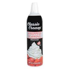 CLASSIC CREAM WHIPPED CREAM SPRAY 425G