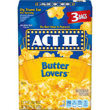 BUTTER LOVER POPCORN  ACT II