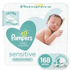 PAPMERS WIPES SENSITIVE 168 COUNT