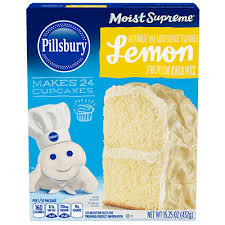 PILLSBURY CAKE MIX LEMON (432g)