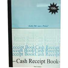 CASH RECEIPT BOOK 3 PER PAGE