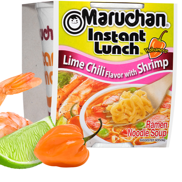 CUP SOUP LIME CHILI FLAVOR WITH SHRIMP