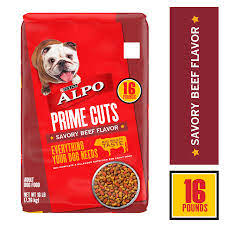 ALPO DRY PRIME CUTS BEEF FLAVOR 16LBS