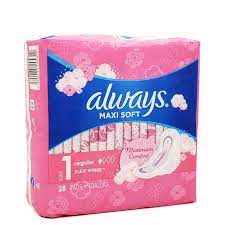 ALWAYS MAXI SOFT REGULAR 28 COUNT