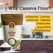 GOLDSEAL CASSAVA FLOUR 1LB