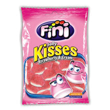 FINI GUMMY CANDY STRAWBERRY KISSES 90G